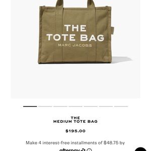 Marc Jacobs THE MEDIUM TOTE BAG